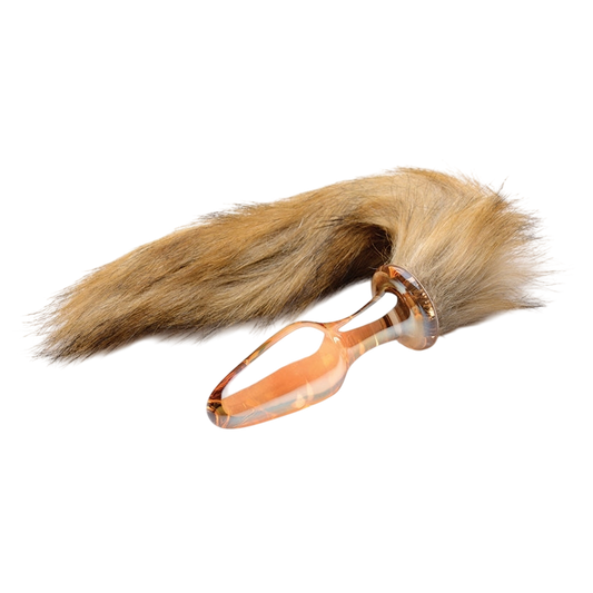 Tailz Fox Tail Anal Glass Plug