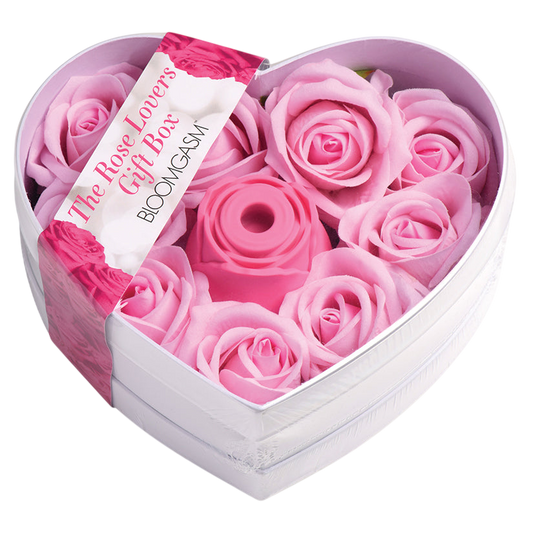 Bloomgasm Sucking Rose Heart Box-Pink