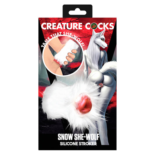 Snow She Wolf Silicone Stroker