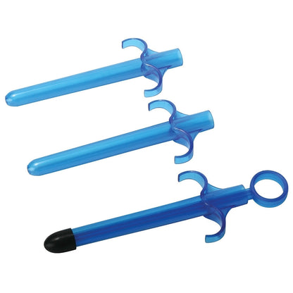 Trinity Vibes Lubricant Launcher 3 Piece Set-Blue