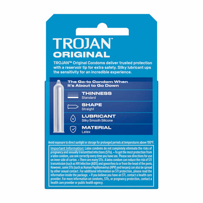 Trojan Enz Lubricated - 3 Pack