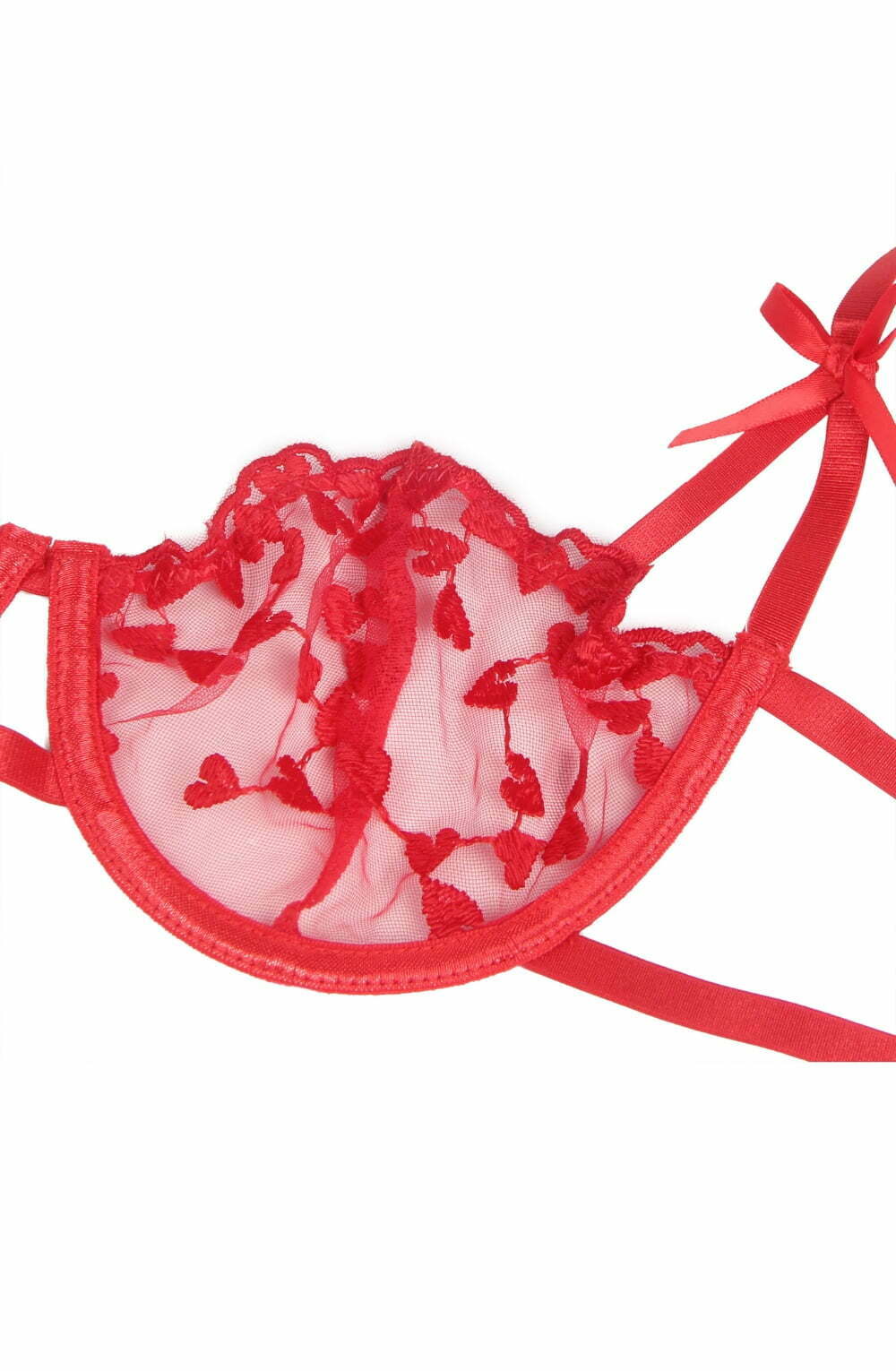 Elegant Bra Set (Red)