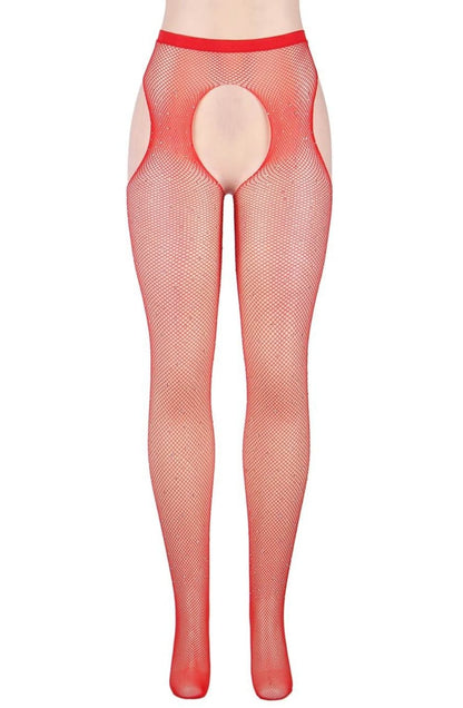 Sparkly Fishnet Tights (Black)