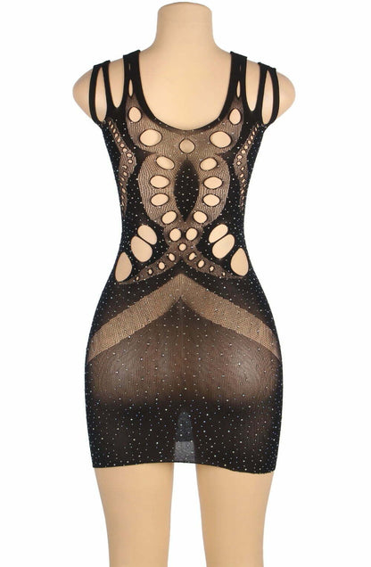 Elegant Sparkly Dress (Black)