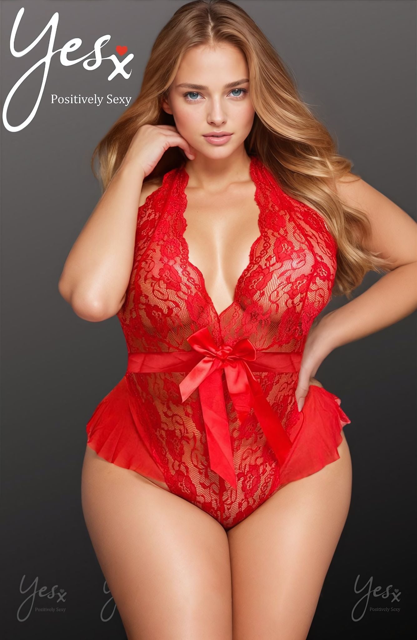 Hot Teddy Lingerie (Red)