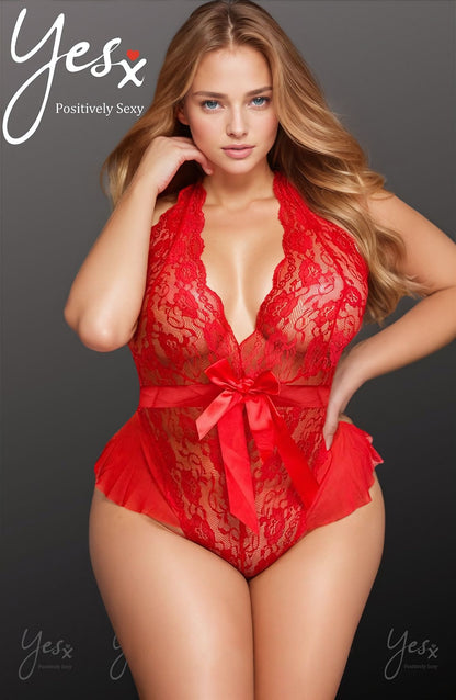 Hot Teddy Lingerie (Red)