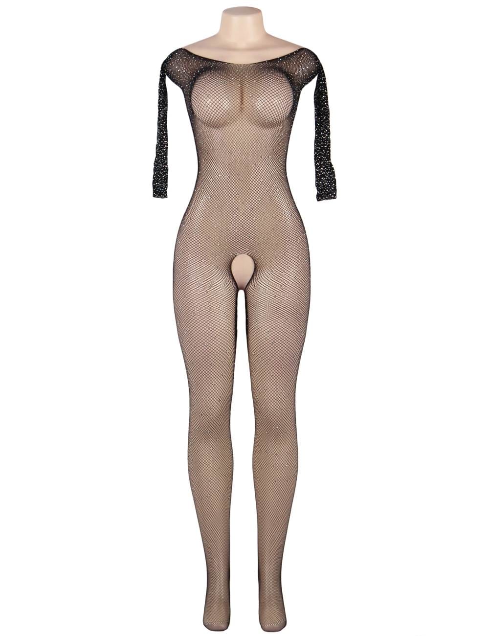 Sparkly Fishnet Bodystocking