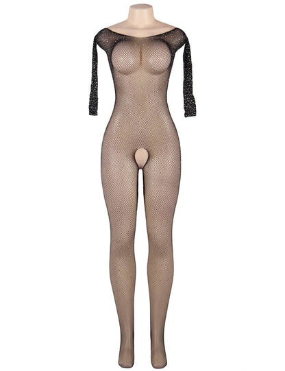 Sparkly Fishnet Bodystocking