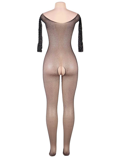 Sparkly Fishnet Bodystocking
