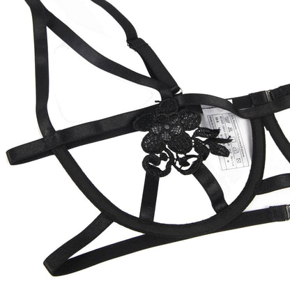 Elegant 3-Piece Bra Set Up to 4XL