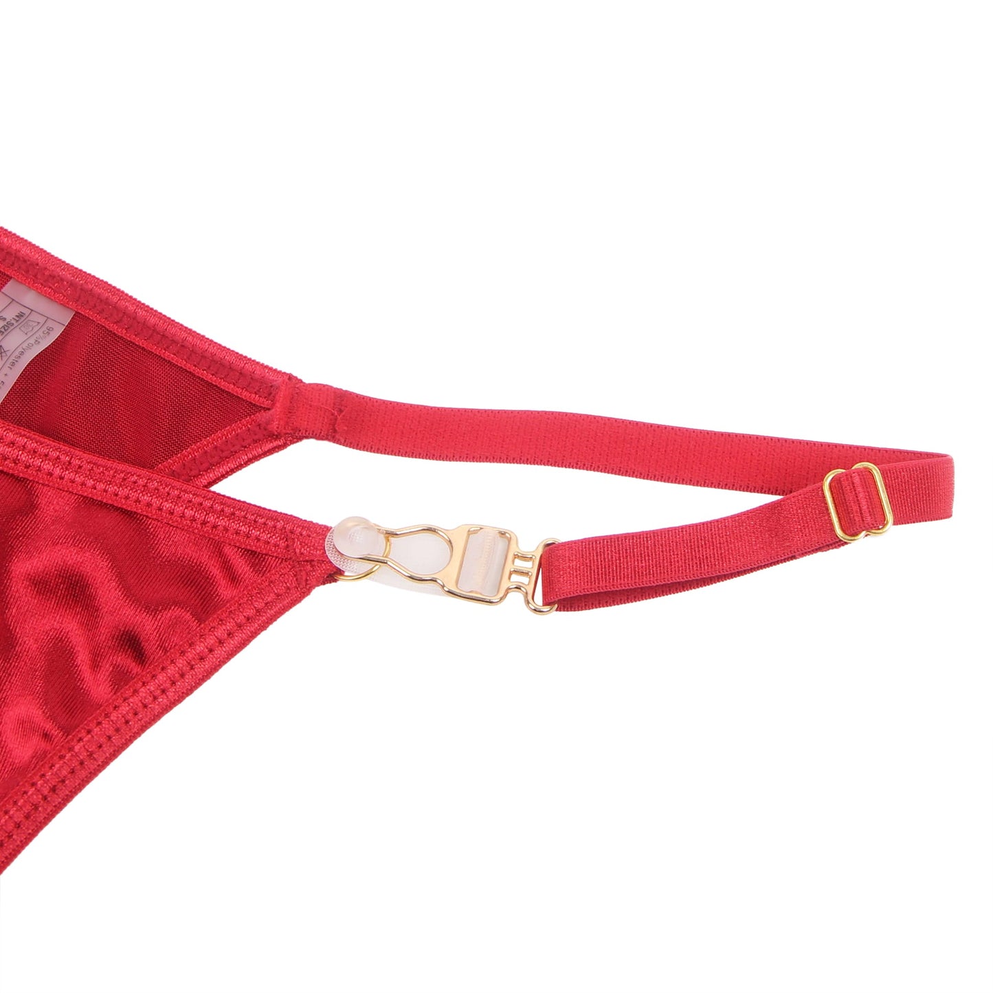 Hollow Cut Halter Bra Set Up to 2XL