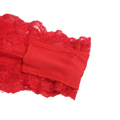 Christmas Halter Neck Teddy Lingerie (Up to 4XL)