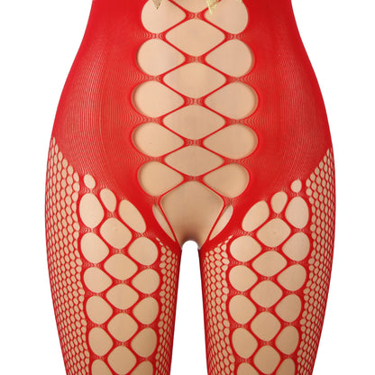 Fluffy Christmas Bodystocking