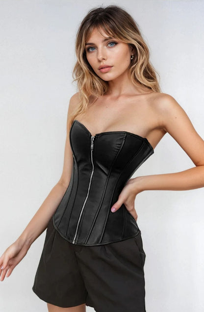 Elegant Corset (Black, Up to 4XL)