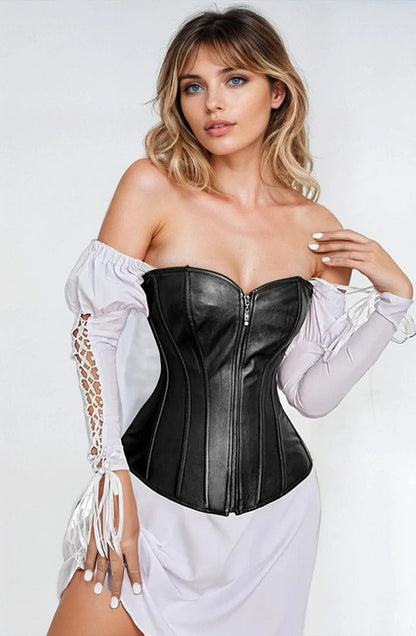 Elegant Corset (Black, Up to 4XL)