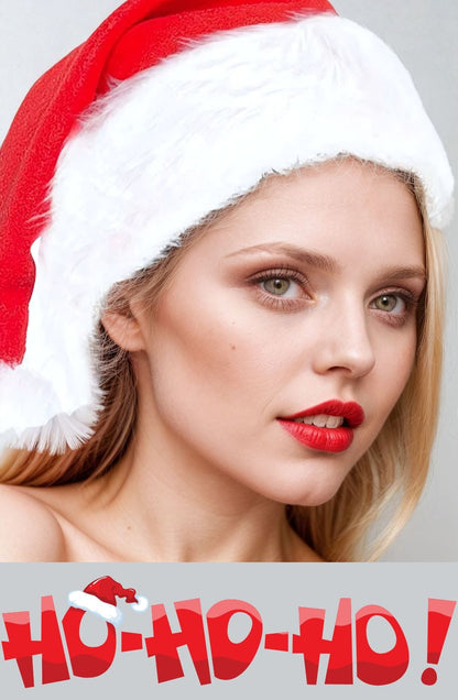 Santa Hat (Red/White)