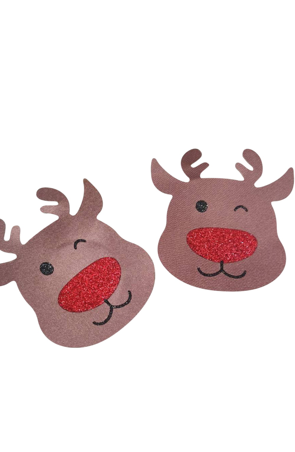 Reindeer Nipple Covers (Brown/Red)