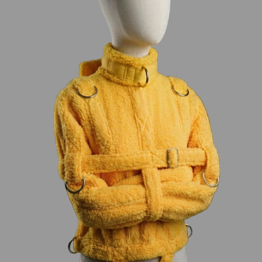 Yellow Sherling Straight Jacket