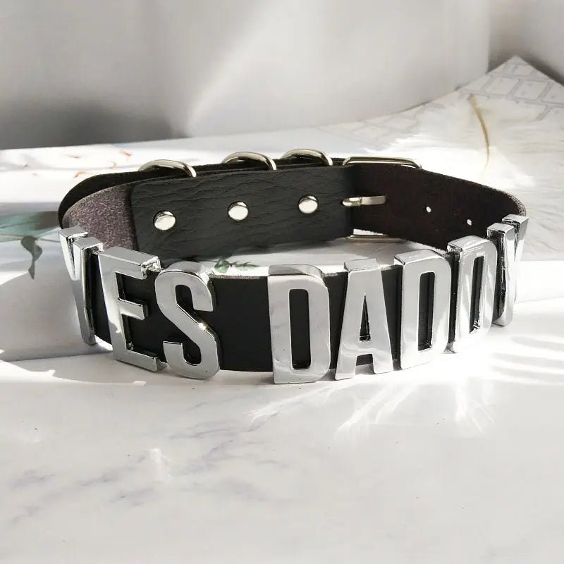 'Yes Daddy' Collar (Colors) Puppy's Aesthetics