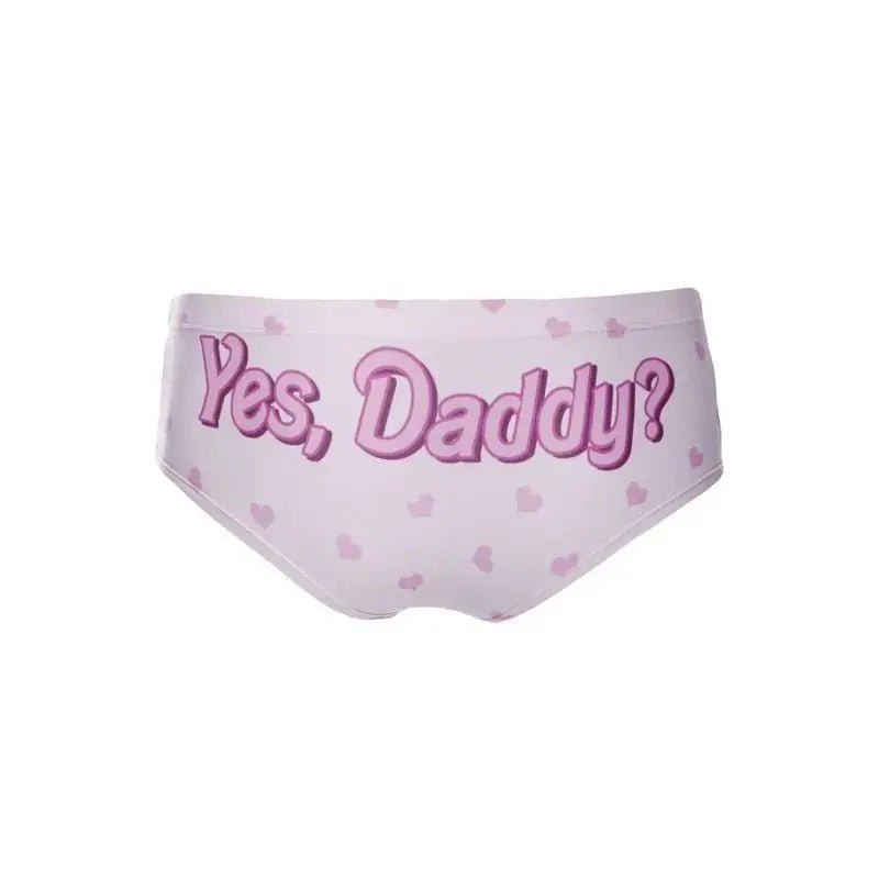 'Yes Daddy' Pretty Pink Panties Puppy's Aesthetics
