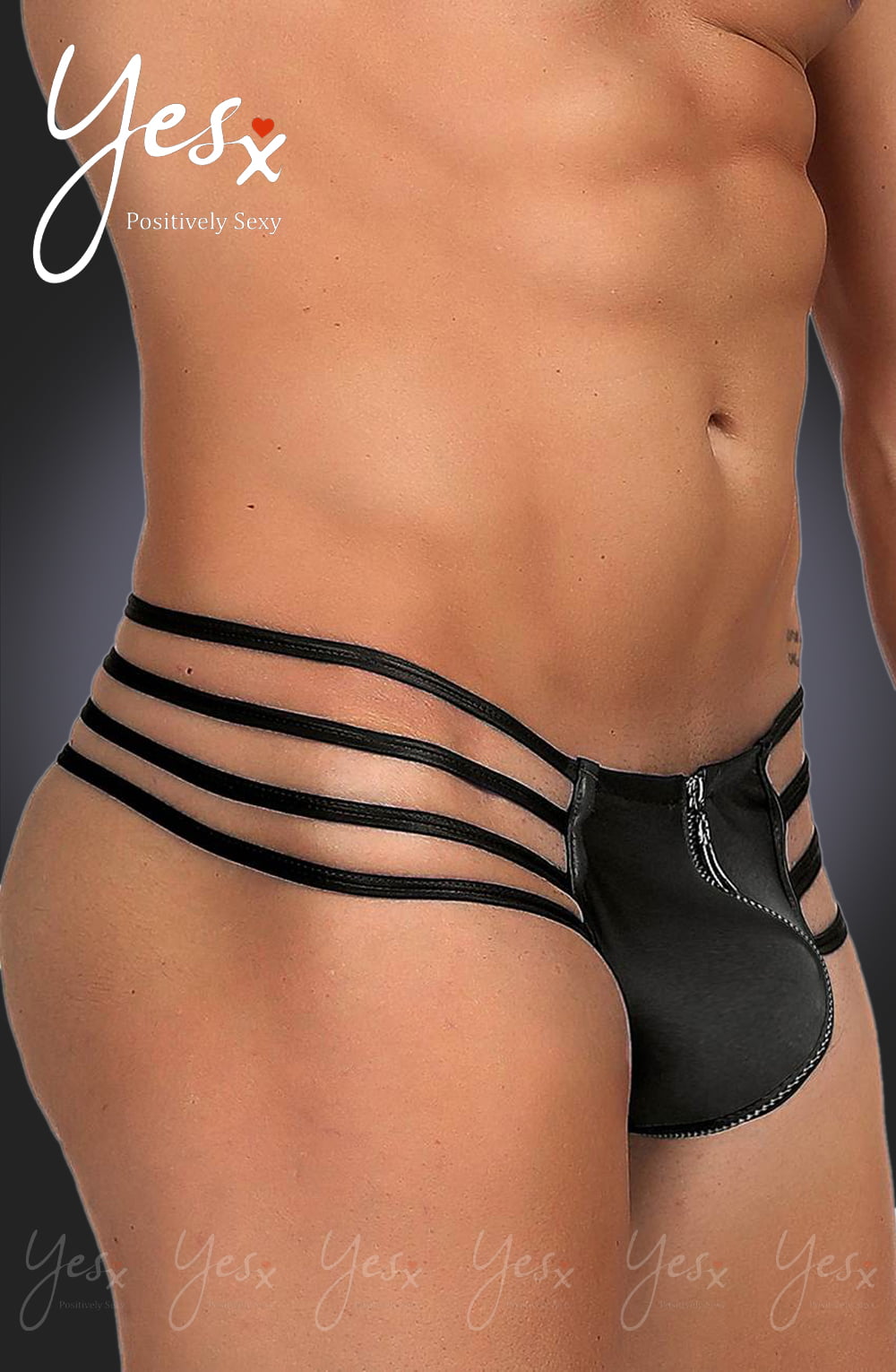 Men's Elegant Thong (Black)