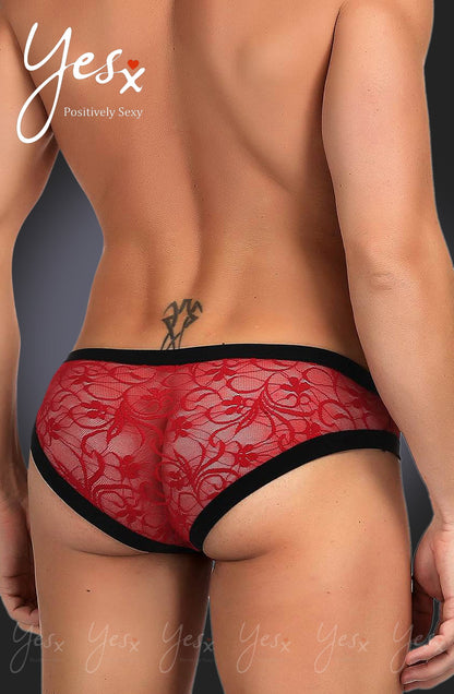 Men's Brief (Red/Black)