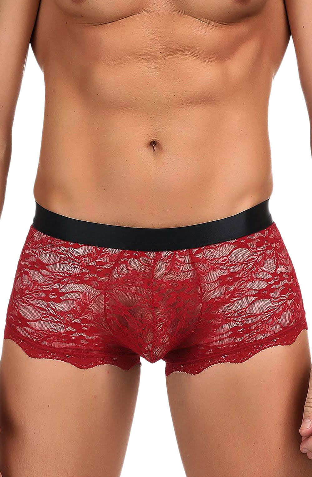 Men's Boxer Brief (Red/Black)