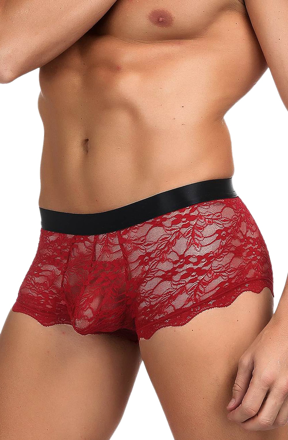 Men's Boxer Brief (Red/Black)