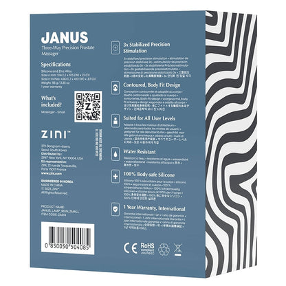 Zini Janus Lamp Iron-Bordeaux Small