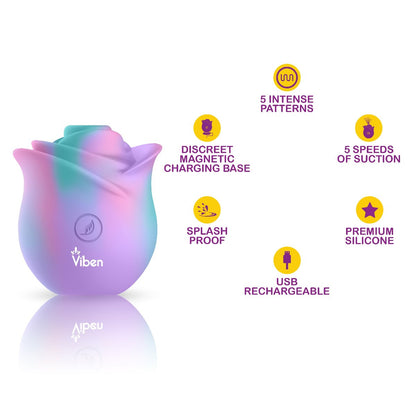 Viben Zen Rose Strong Clitoral Stimulator