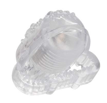 Foil Pack Vibrating Tongue Stimulator - Clear