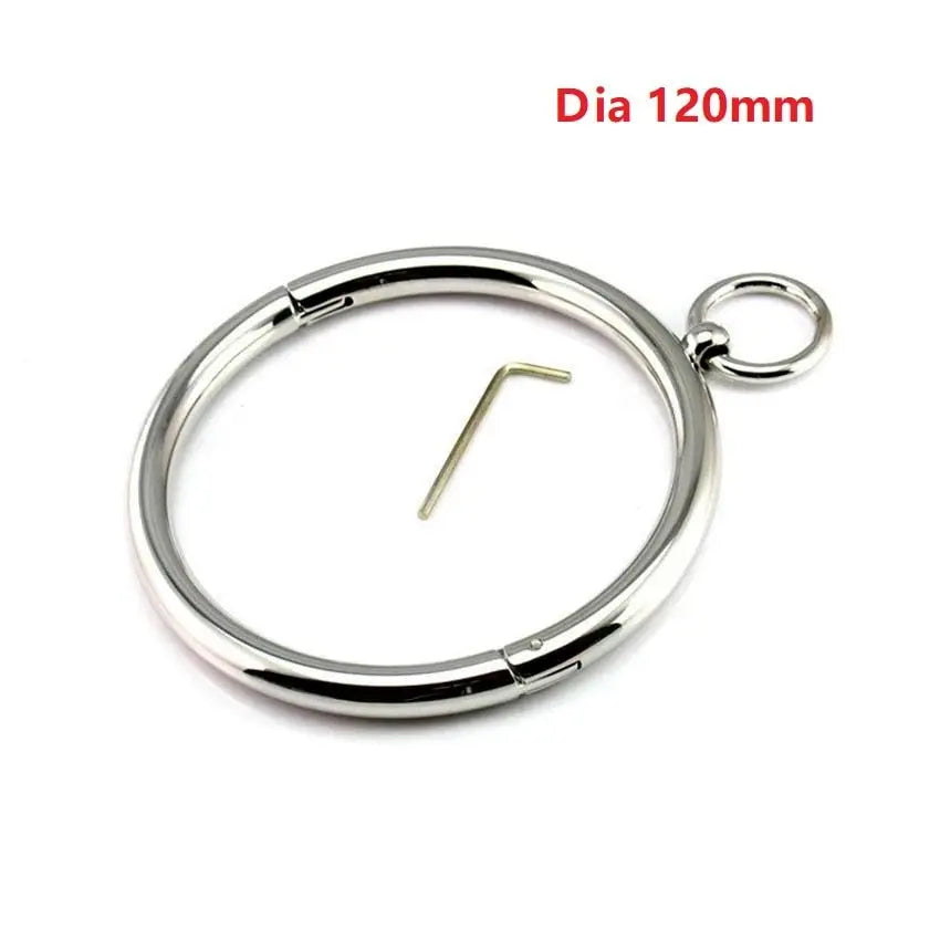 Lockable Slave Neck Collar O-Ring Collar 1