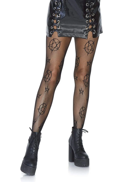 USA Only - Occult Net Tights Black (OS)