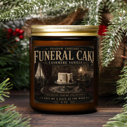 Funeral Cake Candle 9oz