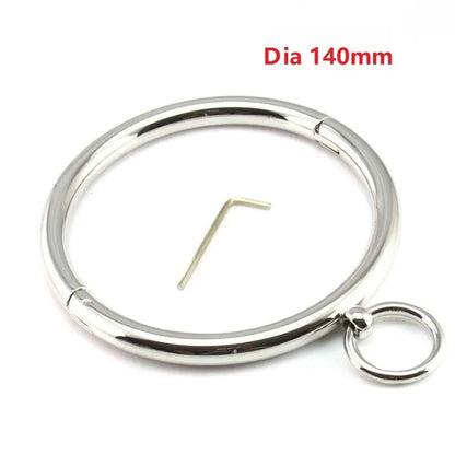 Lockable Slave Neck Collar O-Ring Collar 2
