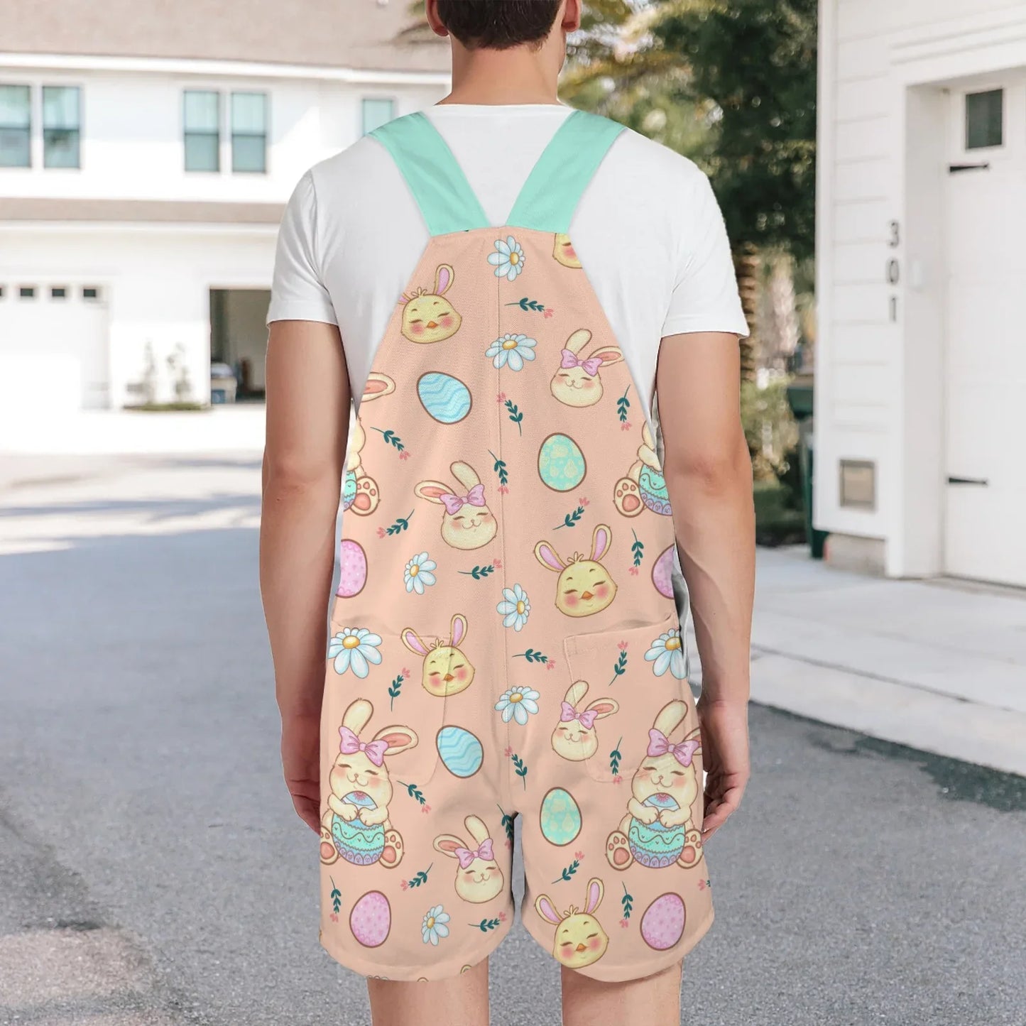 Pastel Bunny Unisex Huggeralls - Puppy's Aesthetics