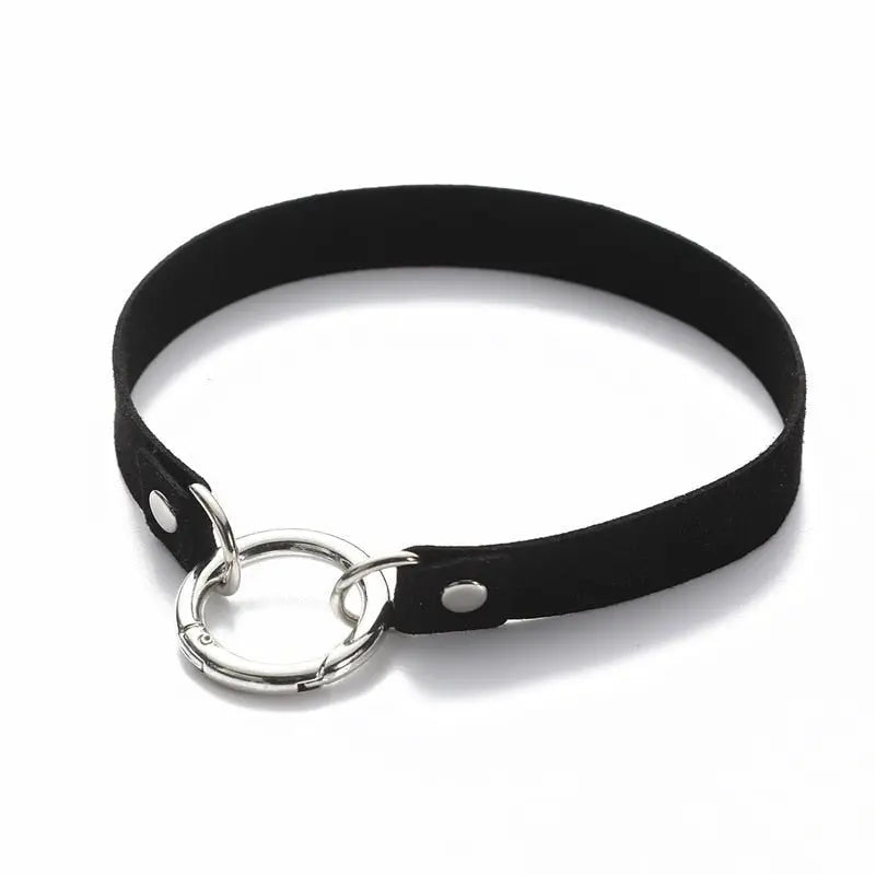 Lock Collar (Colors) black circle