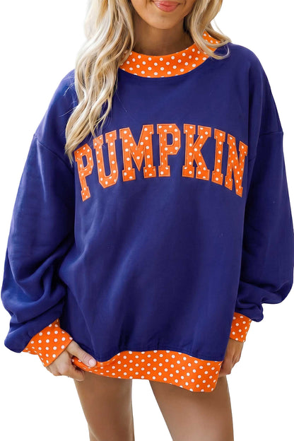 Polka Boo Oversized Sweatshirt