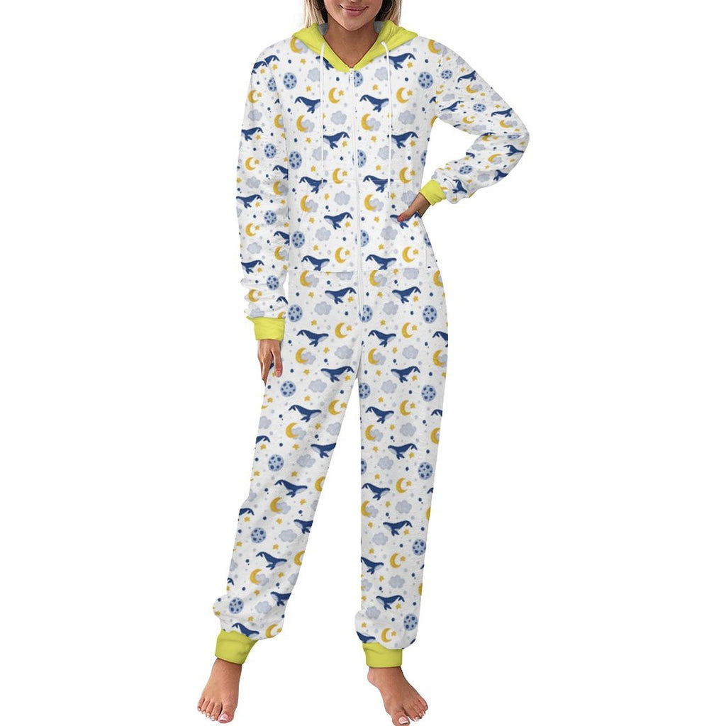 Sleepy Whale Dreams Unisex SnuggleSuit