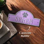 Personalized 3D PetPlay Door Sign - Puppy's Aesthetics