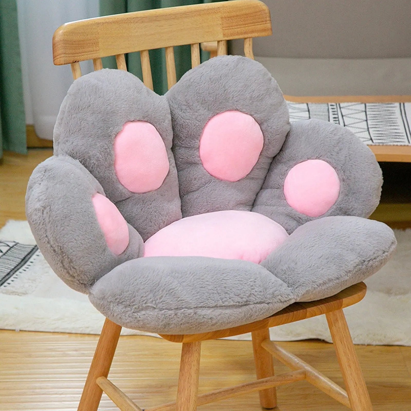 Kitty Paw Plush Cushion (Colors) C