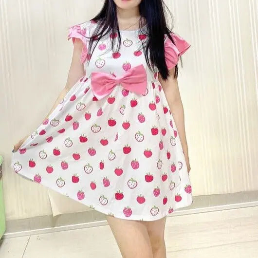 Sweet Little Space Strawberry Dress Dress