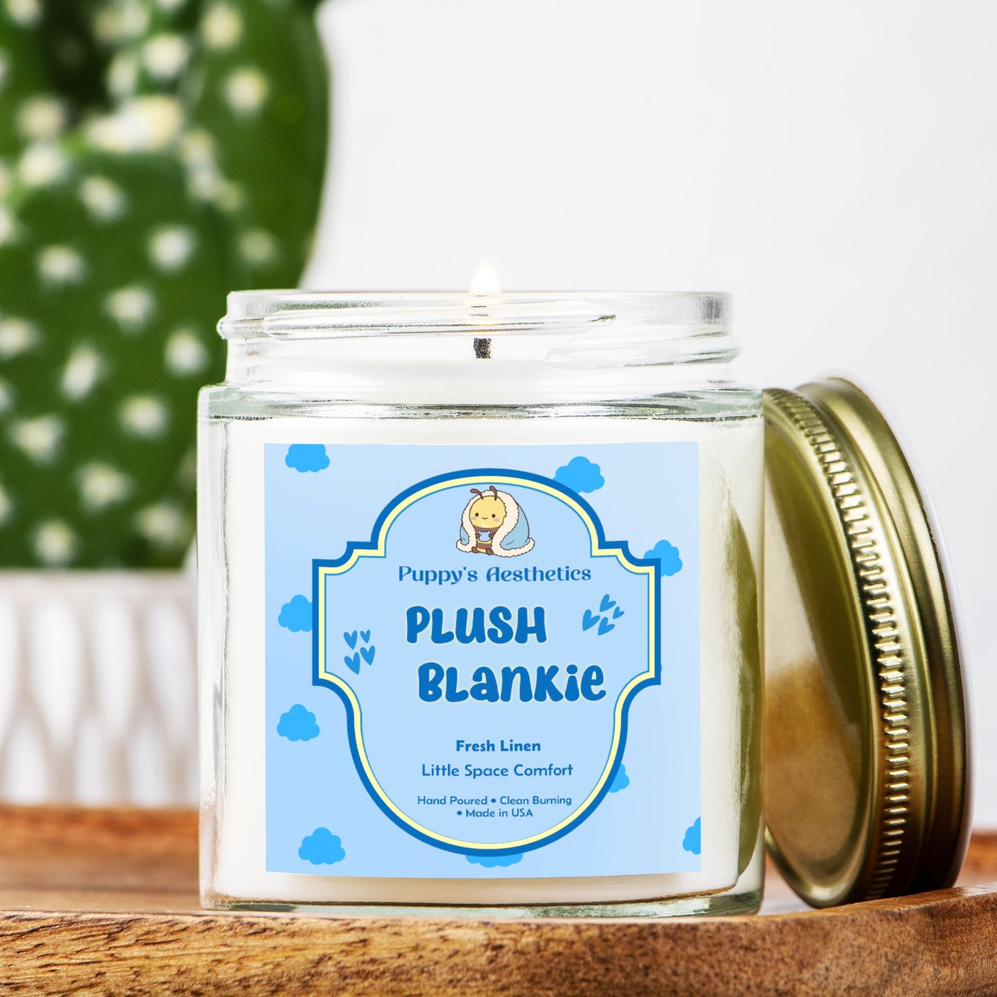 Plush Blankie - Fresh Linen 4oz
