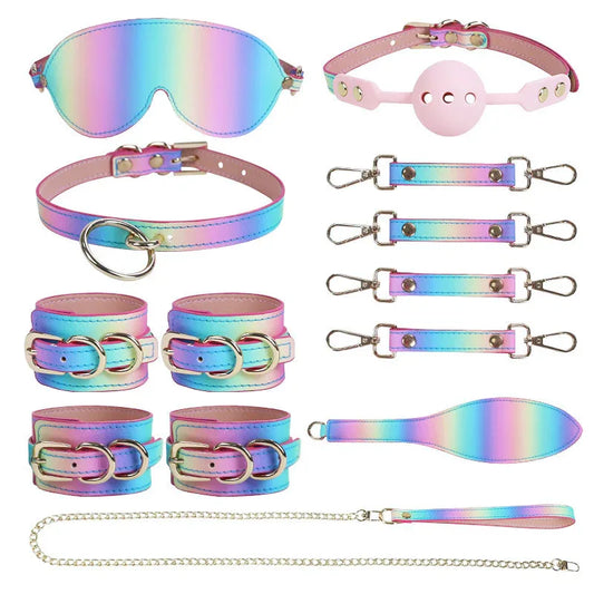 Pastel Dream 8-Piece Bondage Set - Puppy's Aesthetics
