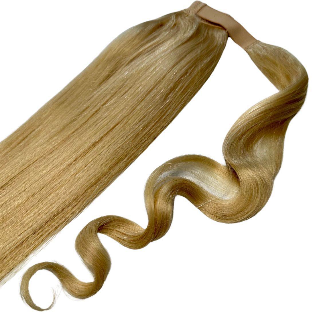 Bleach Blonde Human Hair Ponytail