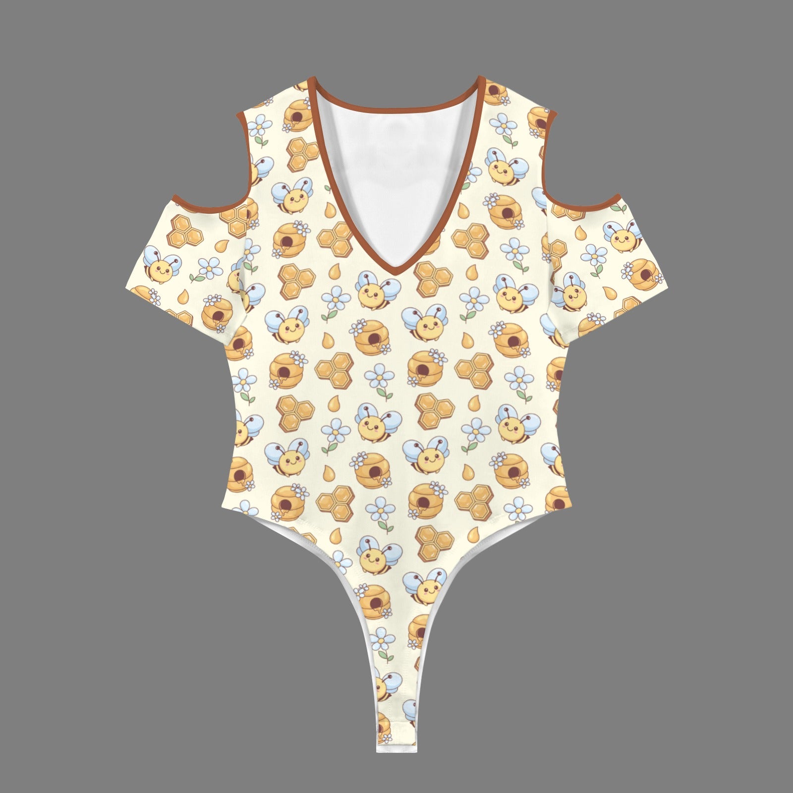 Sweet Honeybee Peekaboo Playsuit
