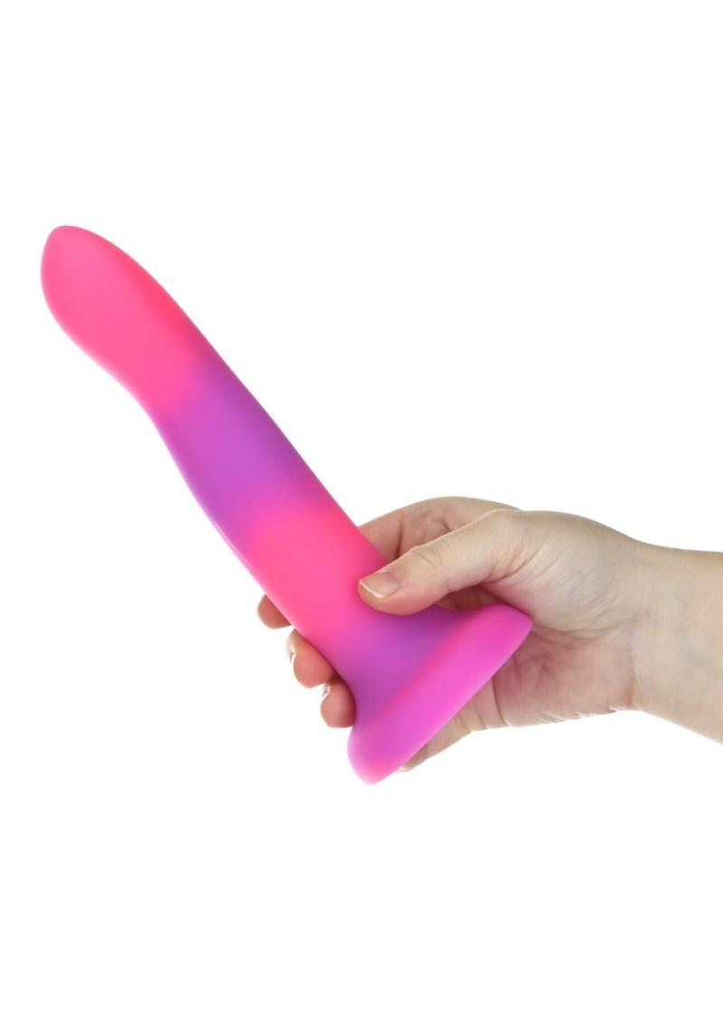 Addiction Rave Silicone Glow Dildo - Puppy's Aesthetics