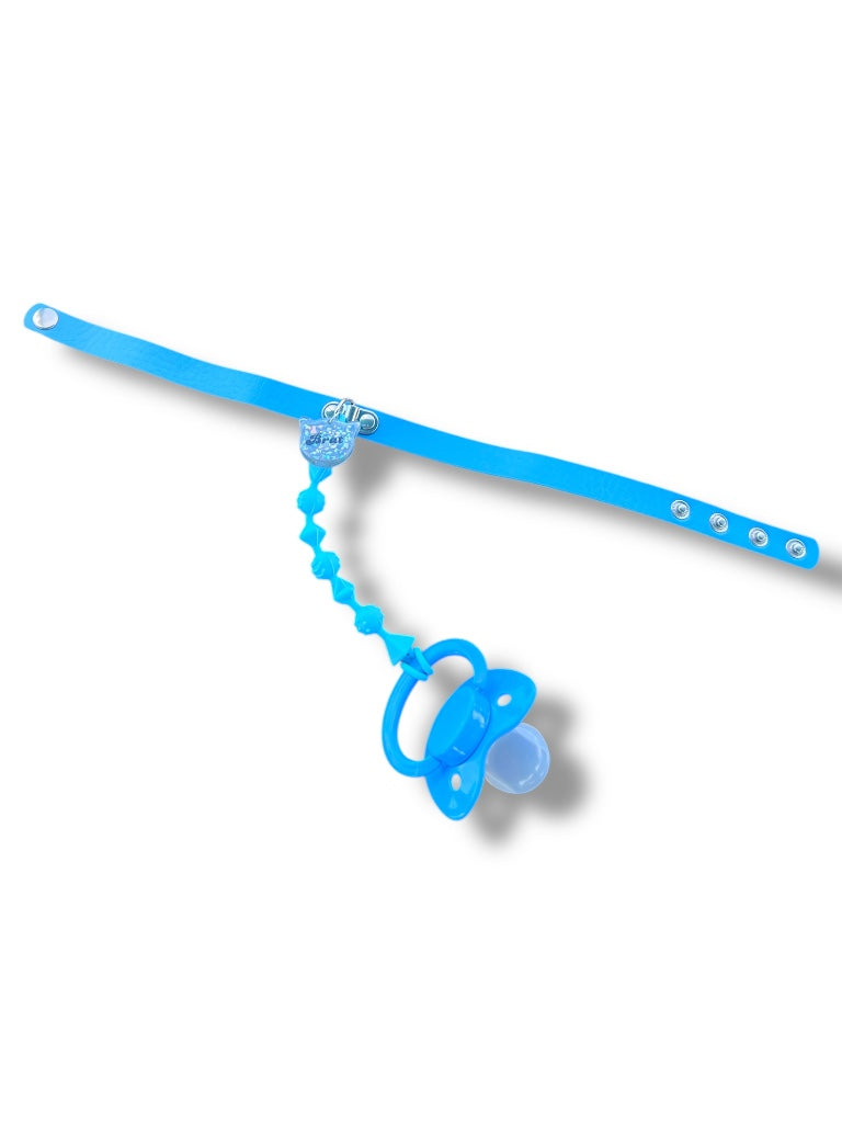 Adult Pacifier Brat Chewable Strap Collar