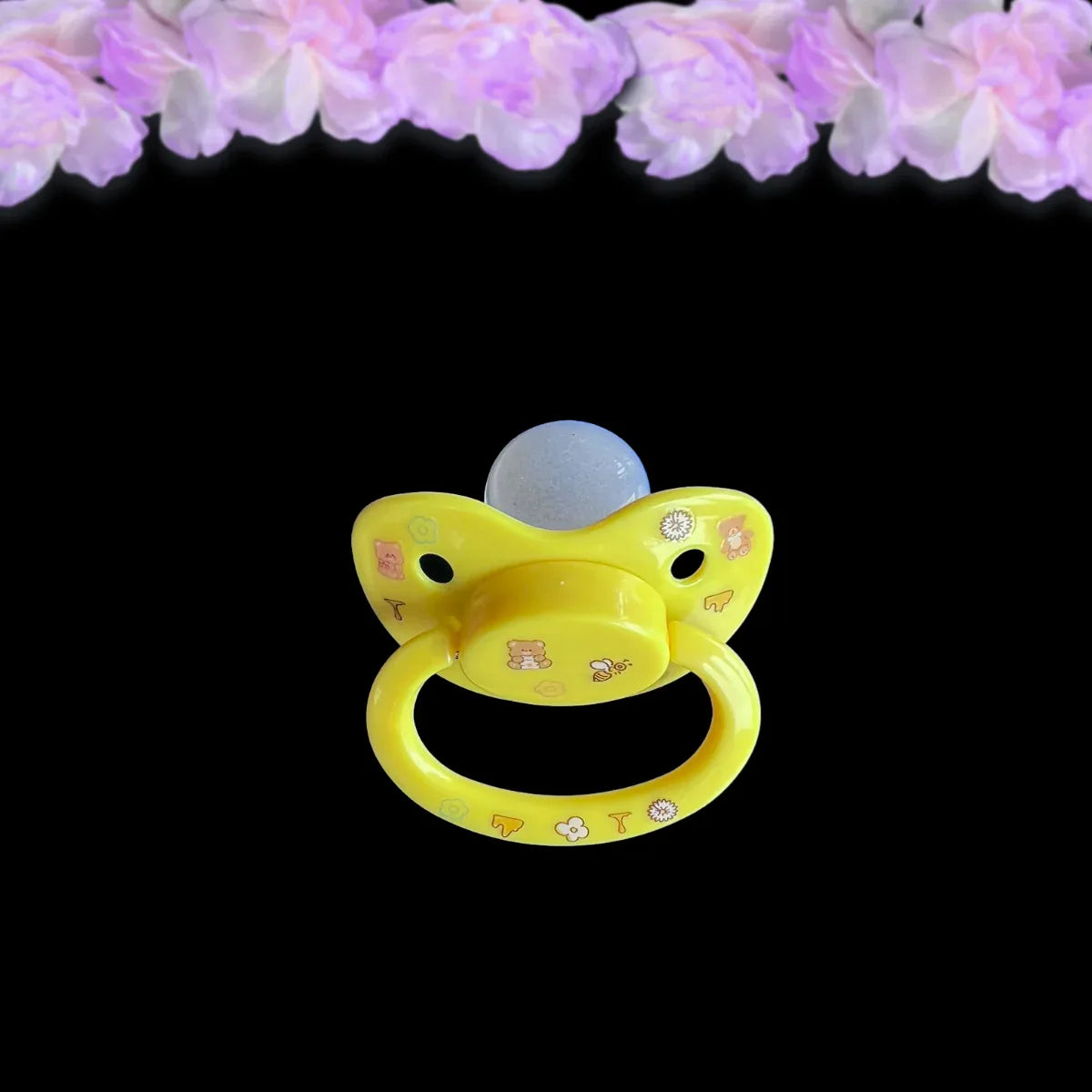 Adult Pacifier - Honey Bear and Bees - Puppy's Aesthetics