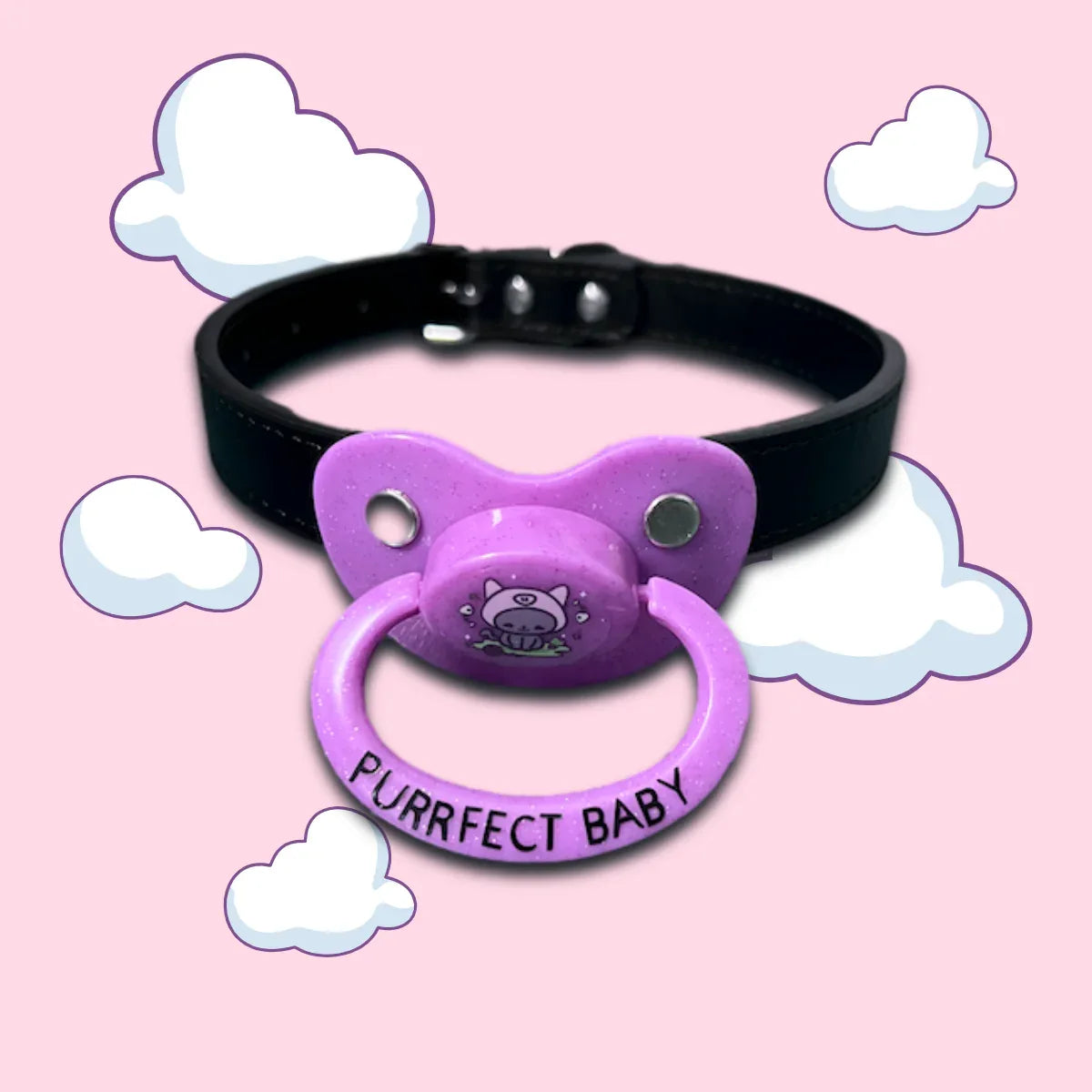 Kitten Pacifier Gag (Purrfect Baby) - Puppy's Aesthetics